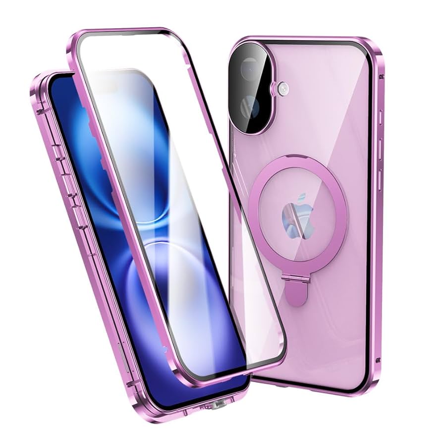 強力磁気 iPhone 13pro 6.1インチ用 パープル Amazon.com: Hython Magnetic Clear for iPhone 13 Pro Case